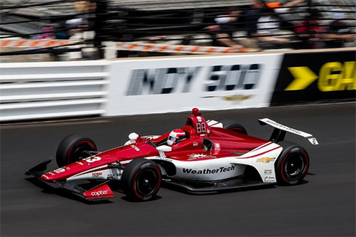 Jones takes 13th place in 103rd Running of the Indianapolis 500