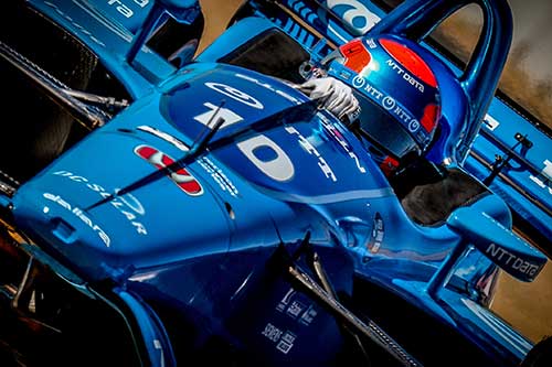 Jones signs off sophomore IndyCar season with top ten finish at Sonoma