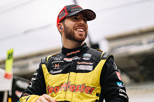 Jones Back In Happy Spot Feeling Thrill Of Speed At Indy